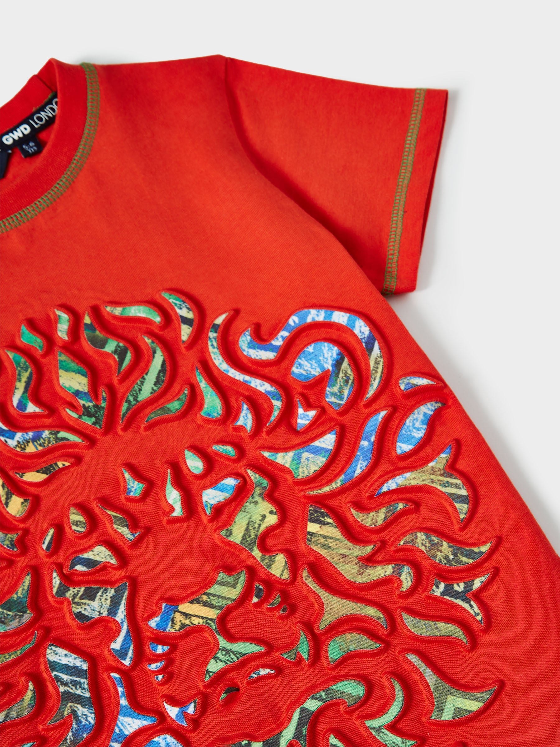 GWD Trent Embossed Print T-Shirt