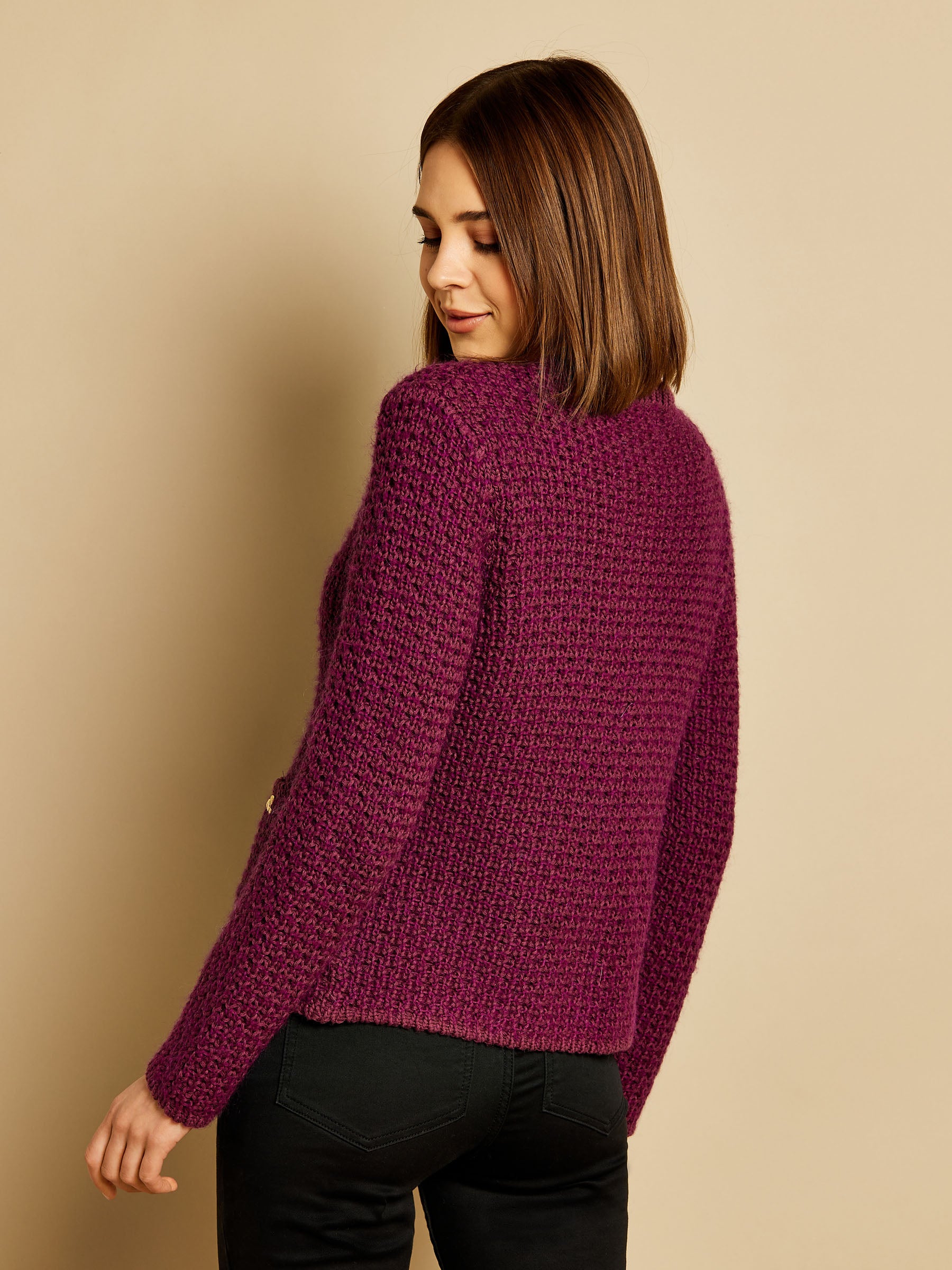 GWD Emilia Chucky Knit Button Cardigan
