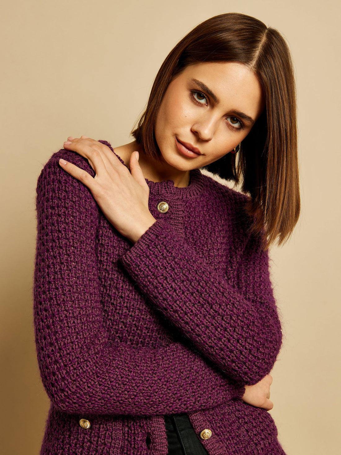 Emilia Knitted Cardigan | GWD Fashion