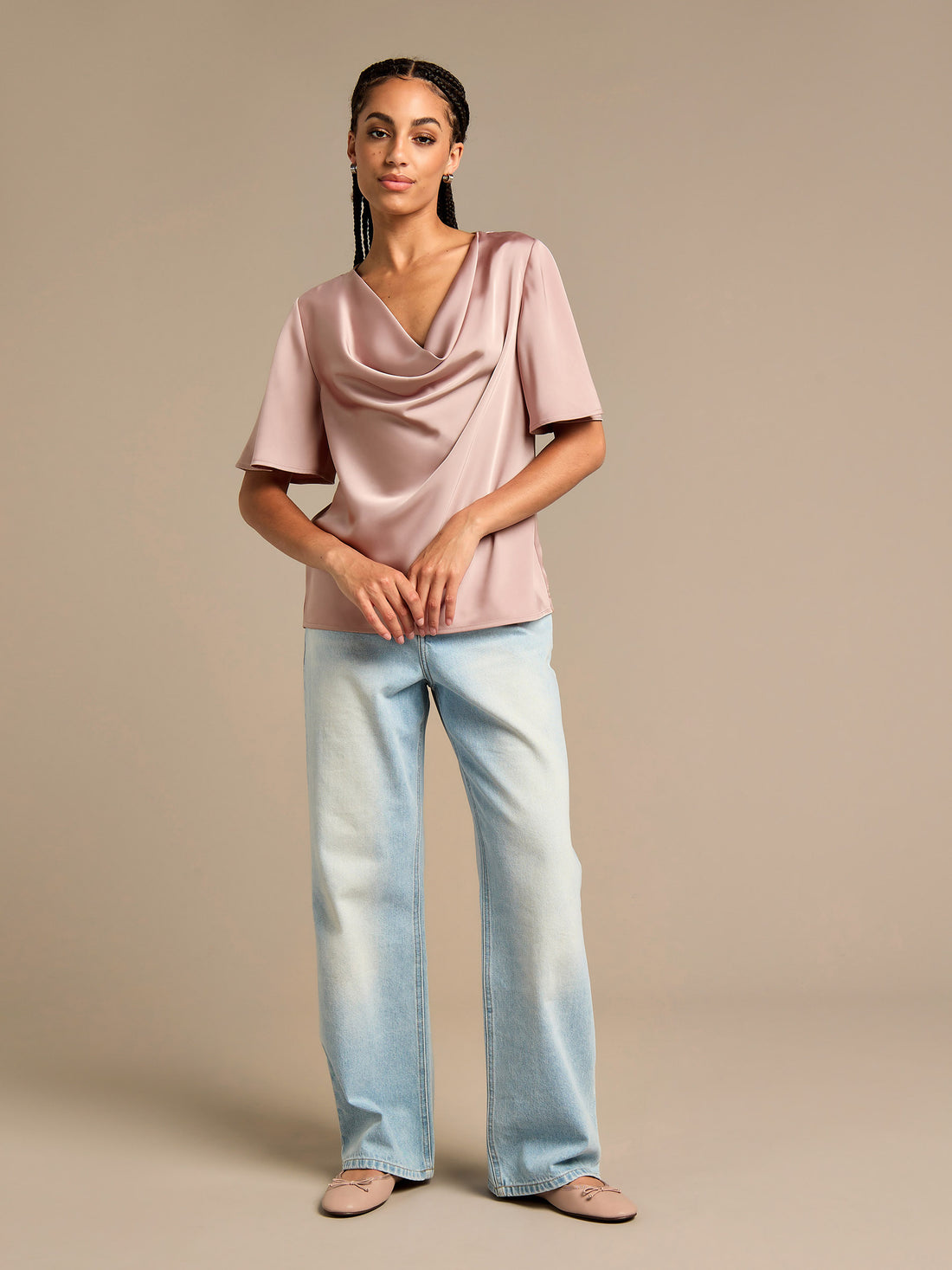 GWD Cheryl Satin Top