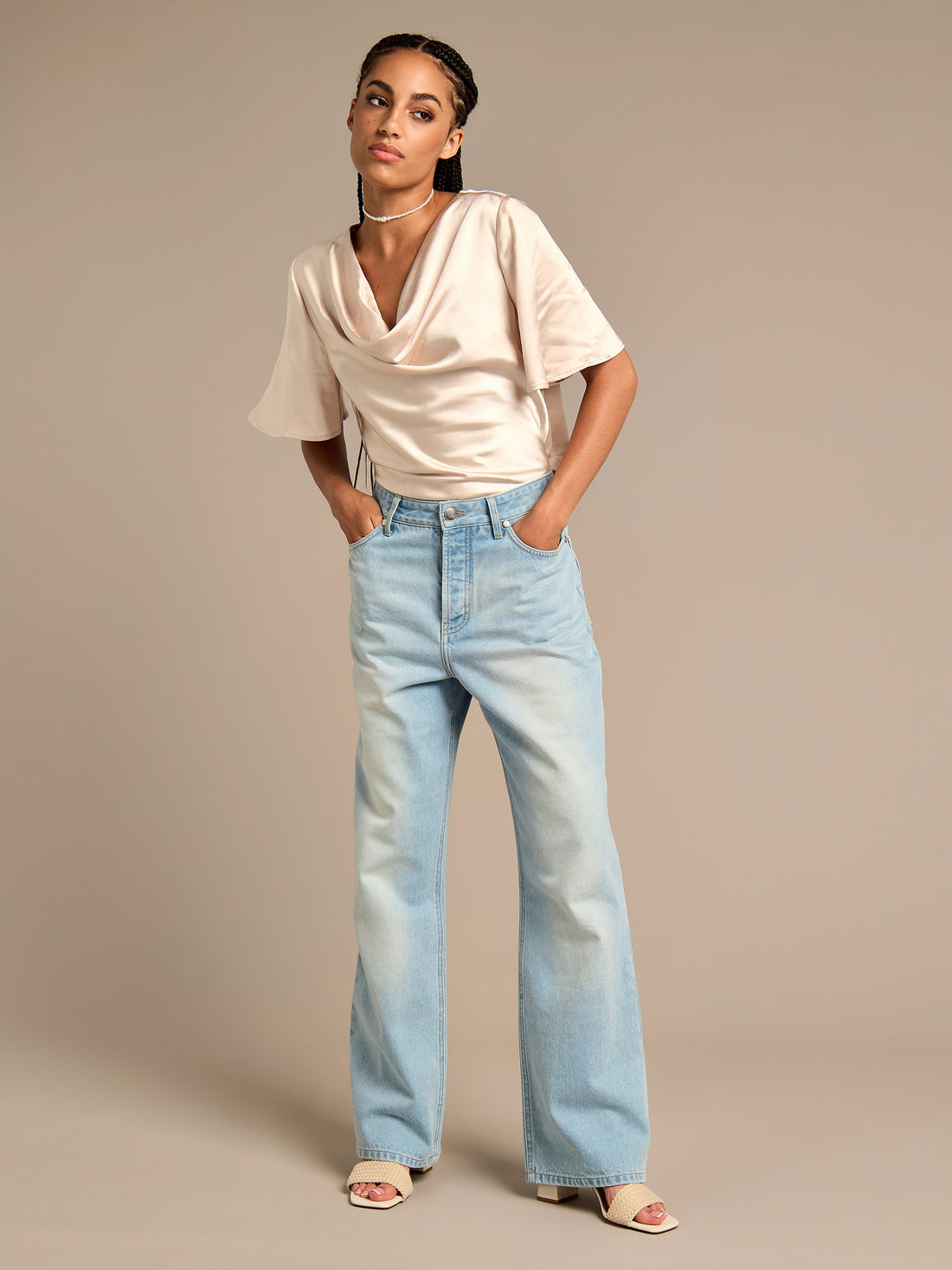 GWD Cheryl Satin Top