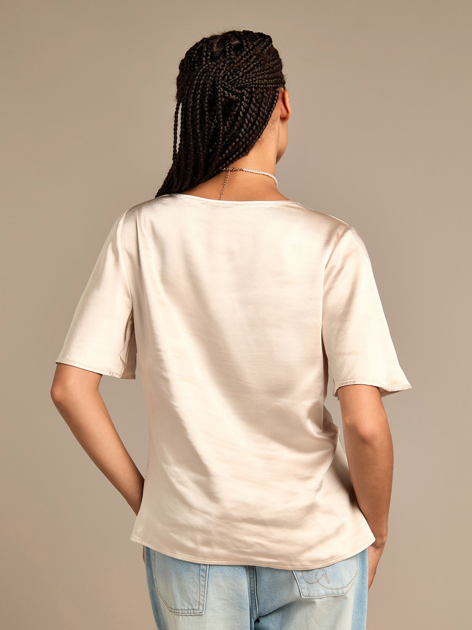 GWD Cheryl Satin Top