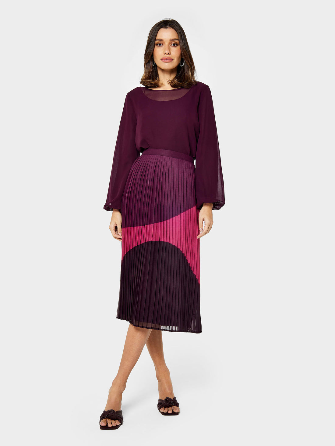 Maura Pleated Skirt | GWD Fashion