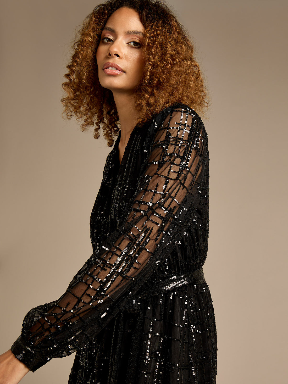 GWD Henrietta Sequin Sparkle Dress