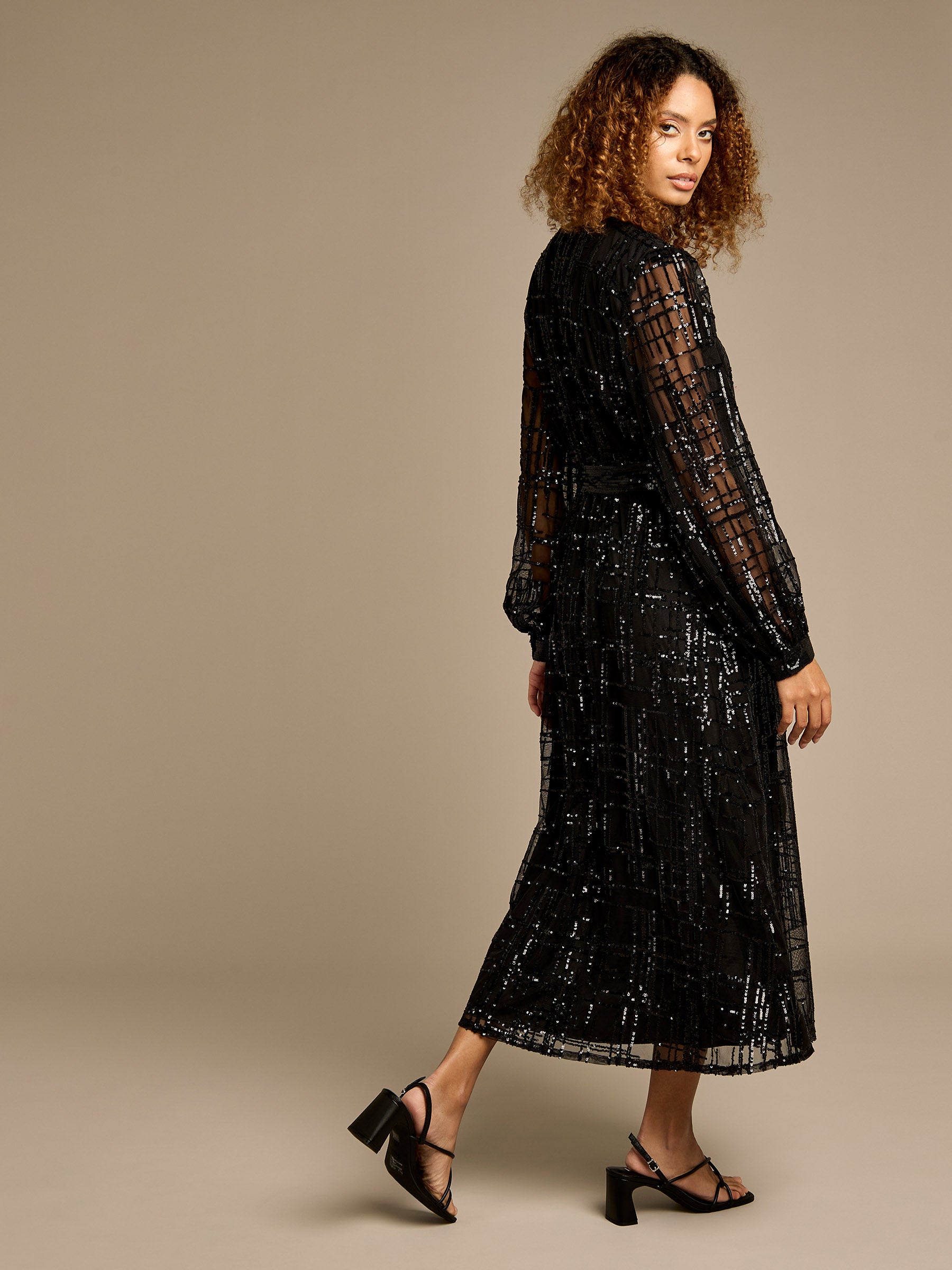 GWD Henrietta Sequin Sparkle Dress