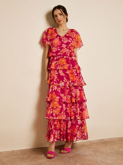 Tropic Printed Dress | GWD Fashion