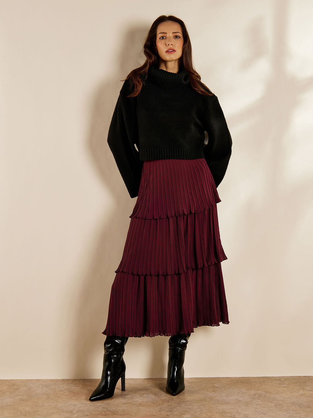 Millicent Pleated Skirt | GWD Fashion