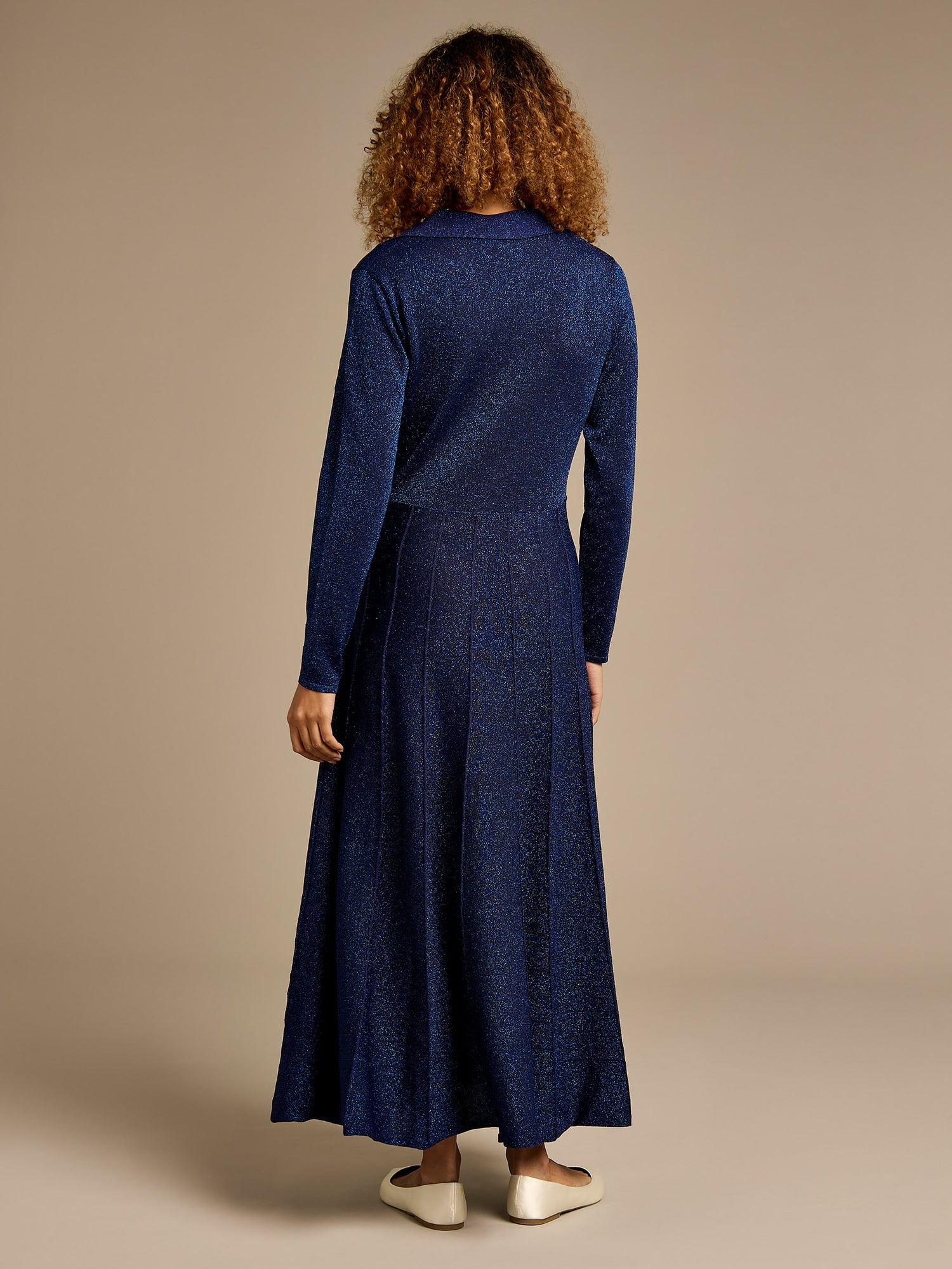 GWD Allyson Cobalt Knit Maxi Dress
