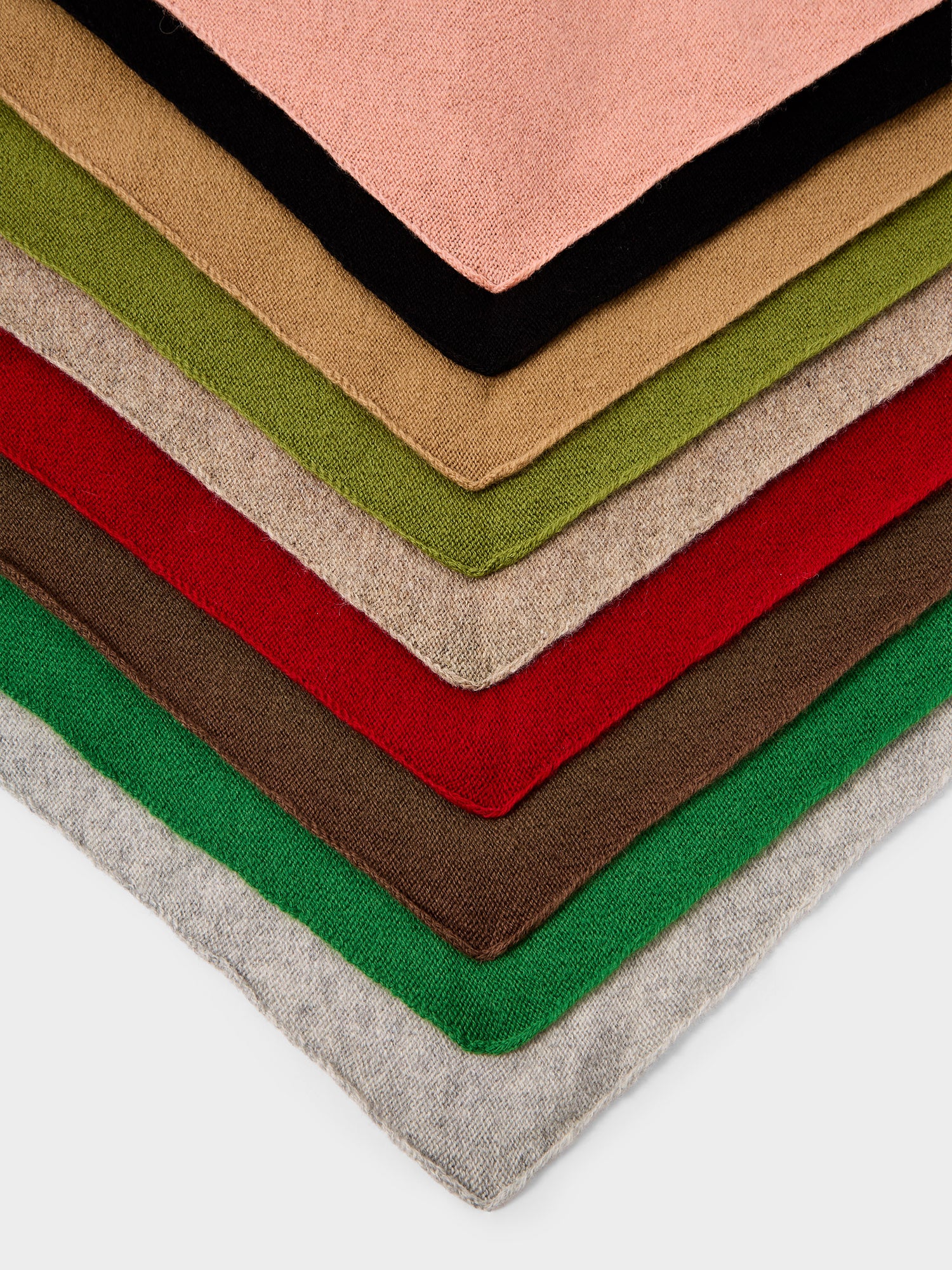 The Everyday Triangle Wool Scarf Collection