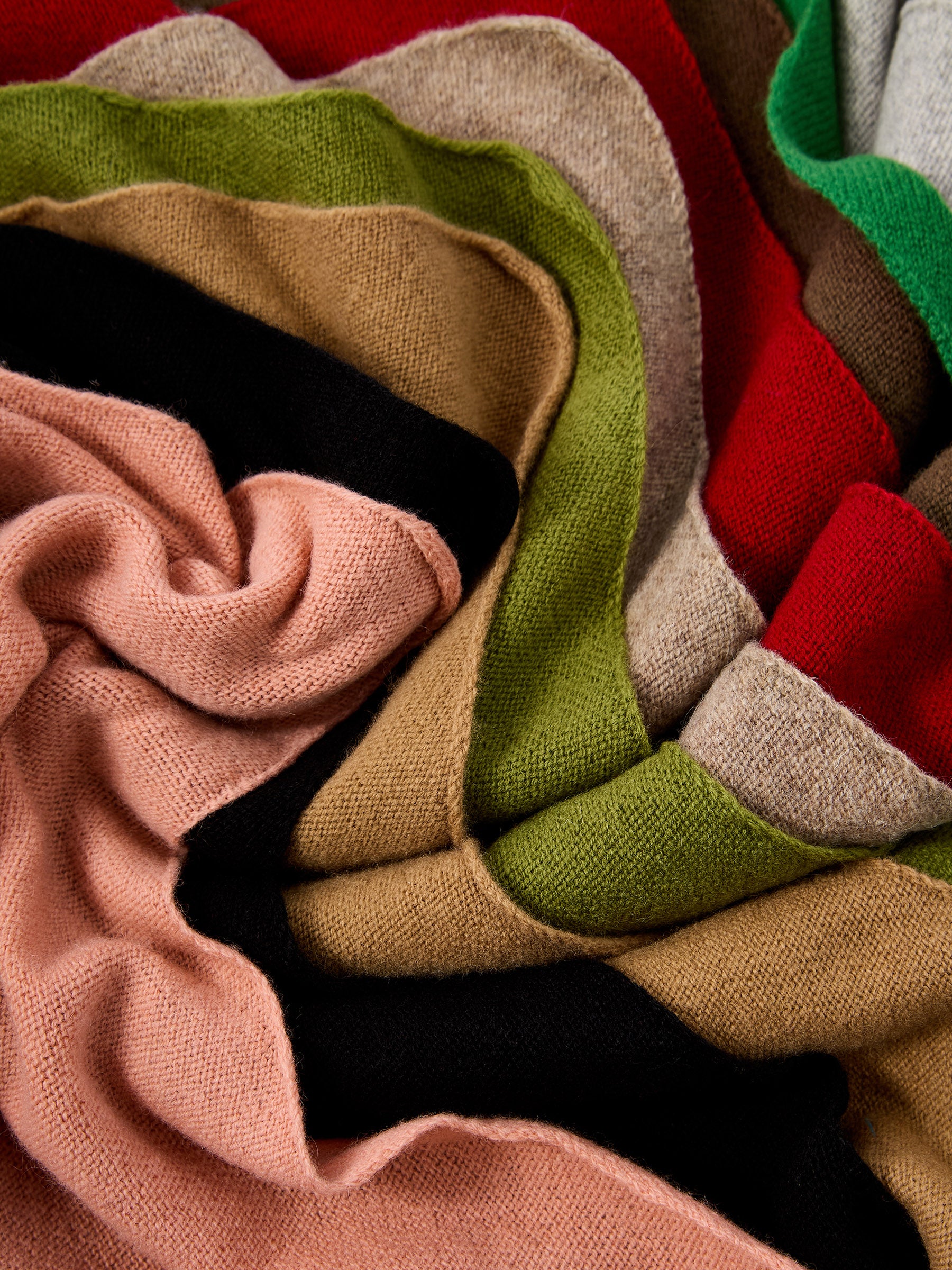 The Everyday Triangle Wool Scarf Collection