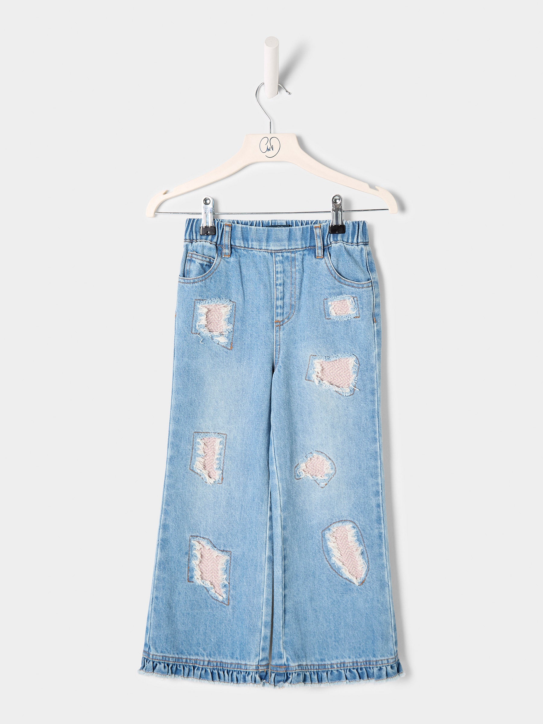 Zinnea boucle patch Jean