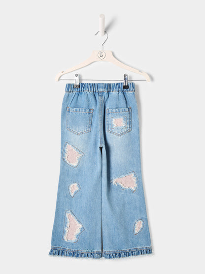 Zinnea boucle patch Jean