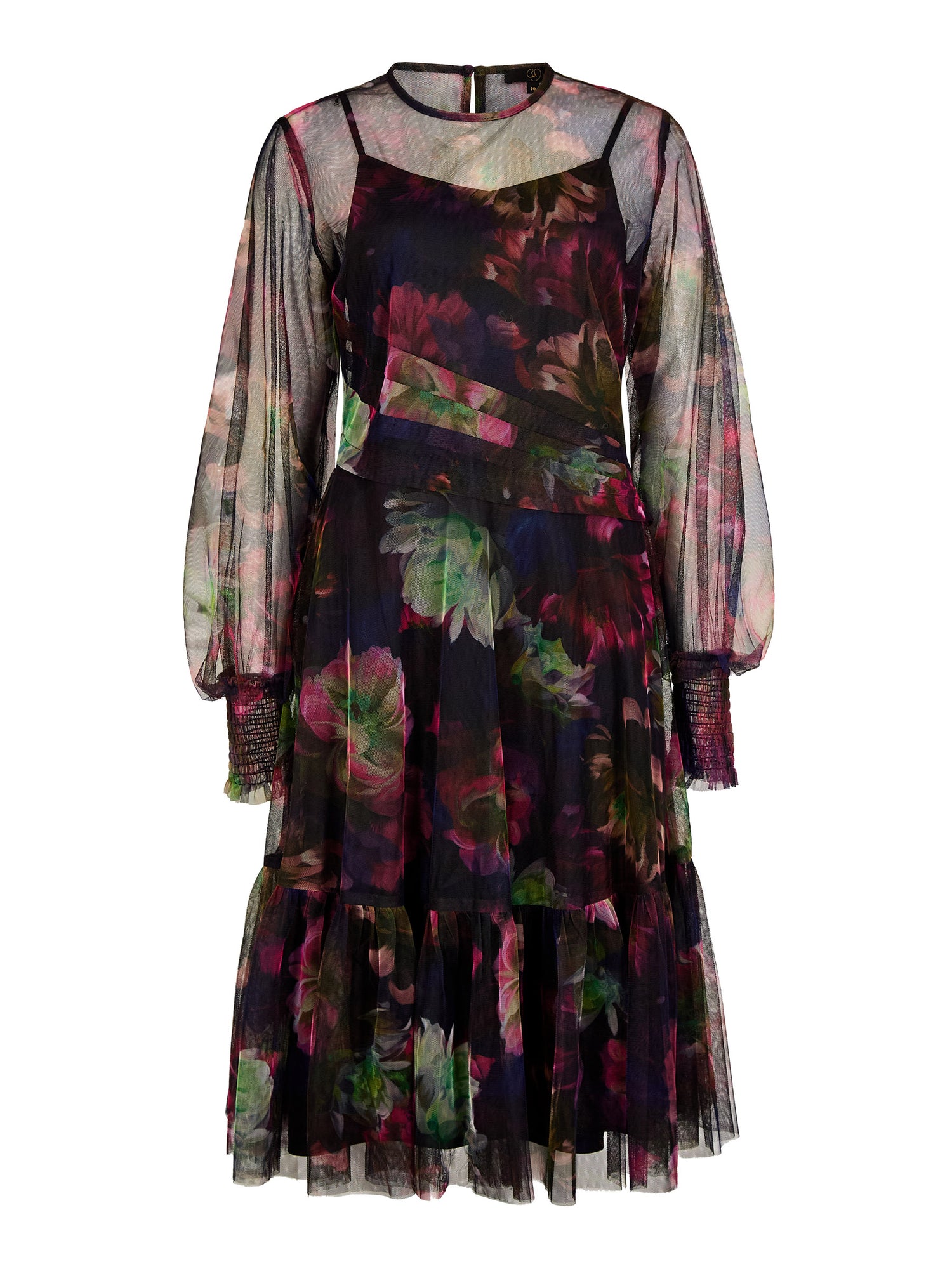 Bettina Floral Mesh Dress