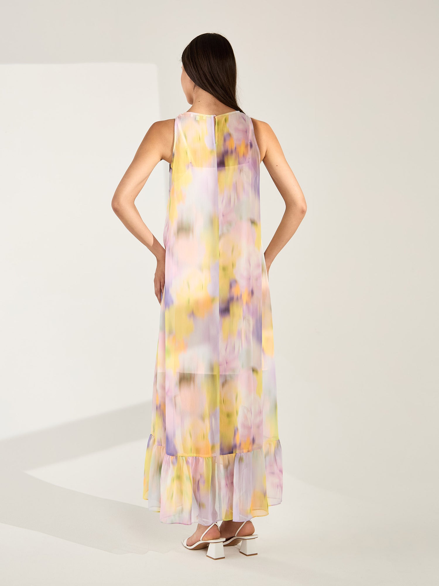 GWD Cecily Printed Sleeveless Maxi Dress