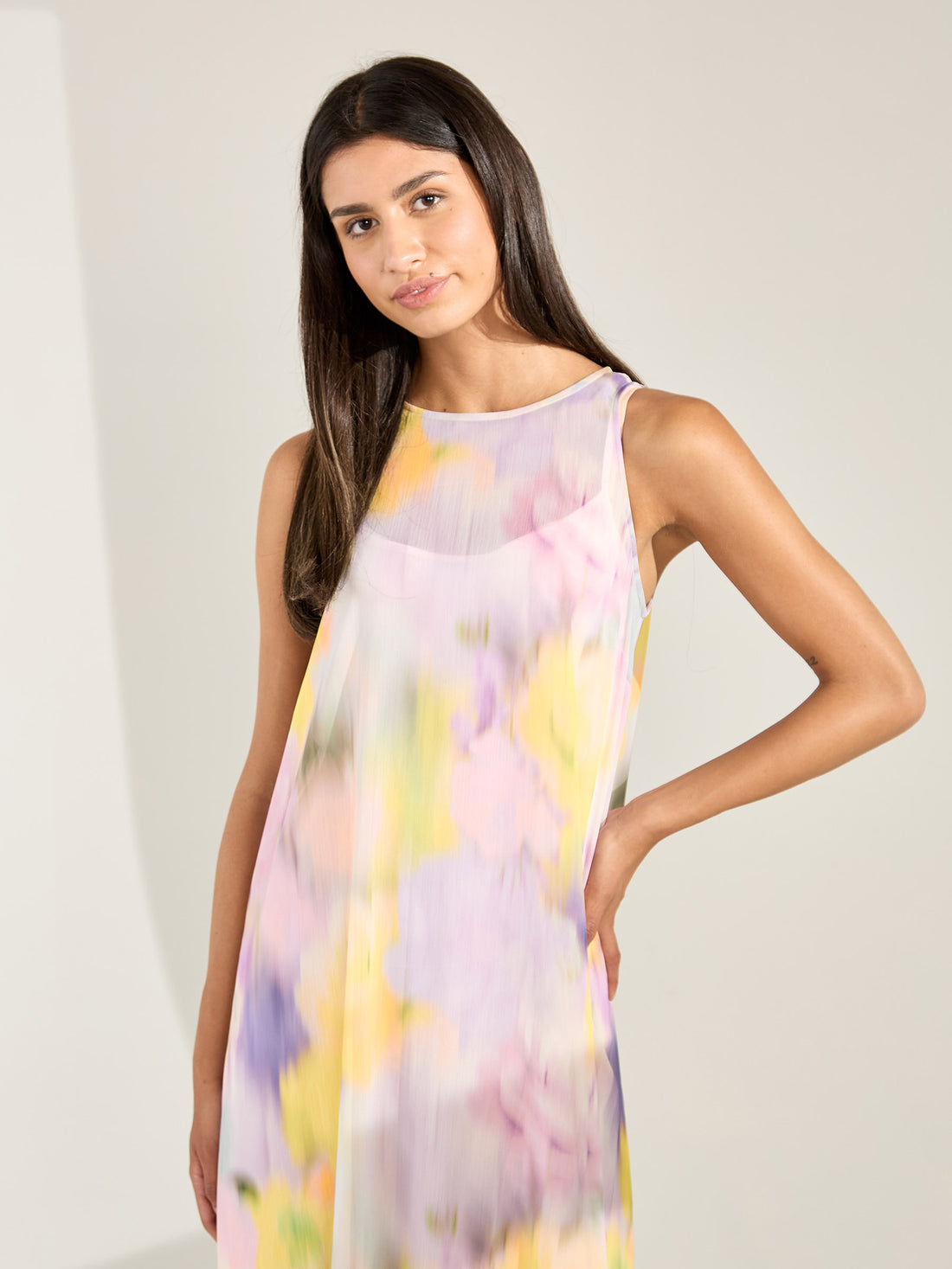 GWD Cecily Printed Sleeveless Maxi Dress