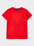 Regal Embossed T-Shirt Red | GWD Fashion