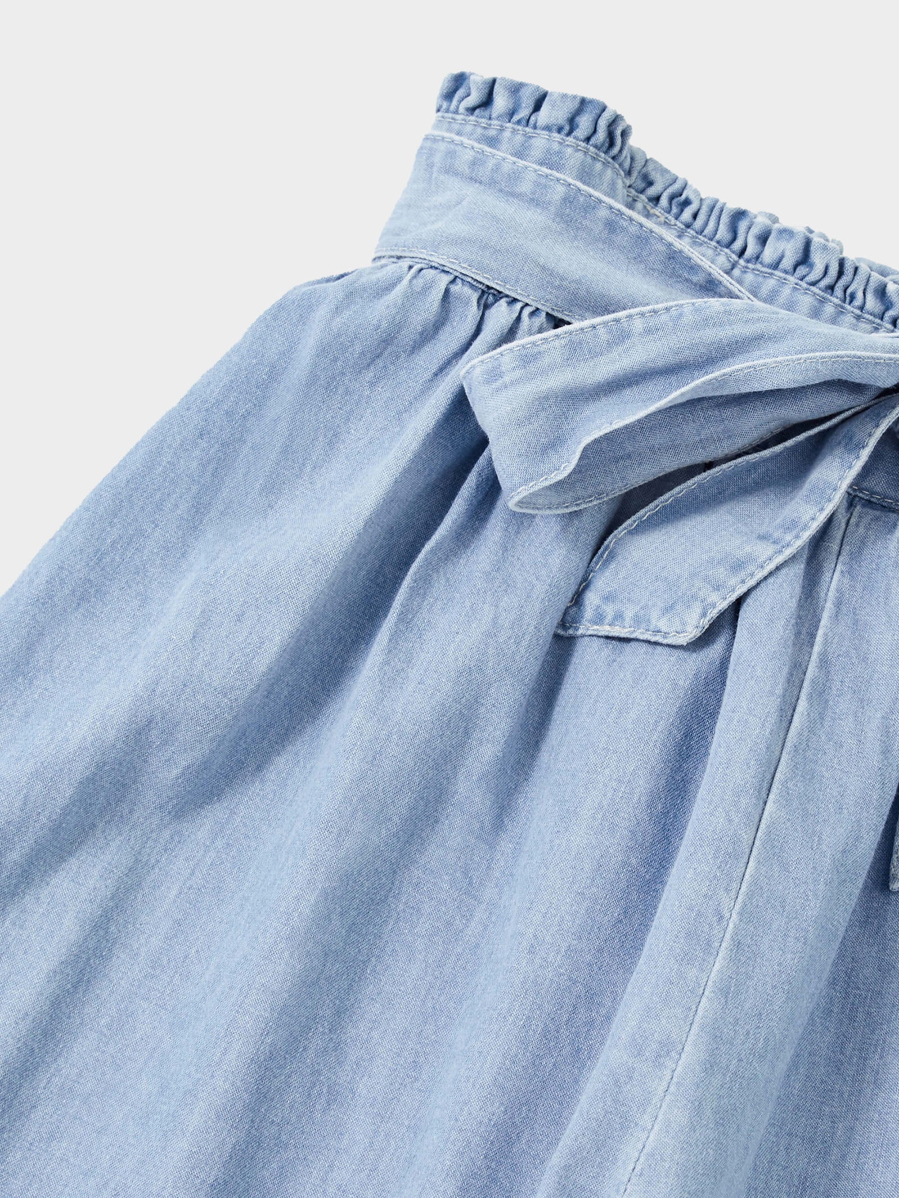 Flora Denim Culottes