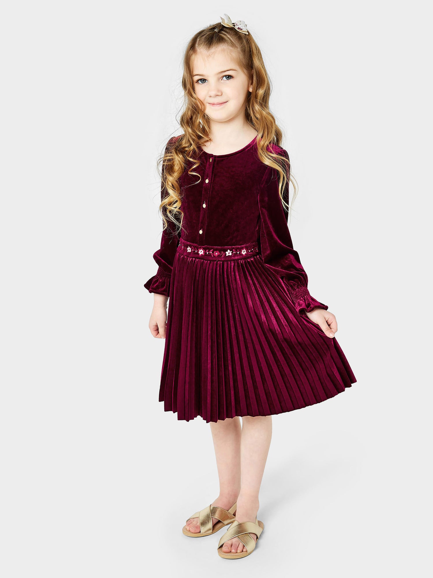 Lucy Velvet Dress