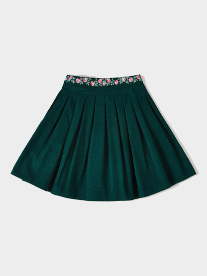 Sue Embroidered Top and Skirt Outfit