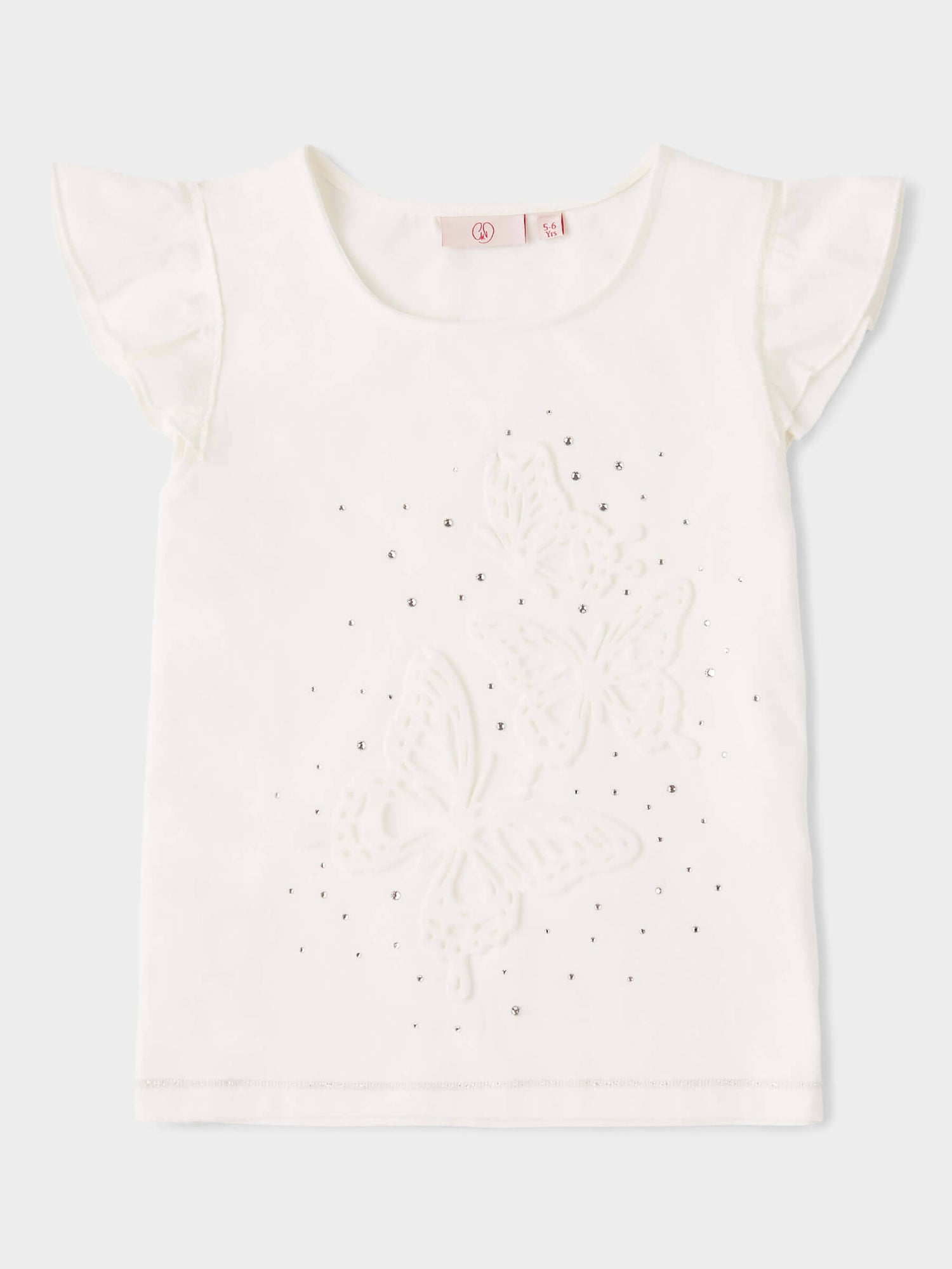 Bella Embossed T-Shirt | GWD Fashion