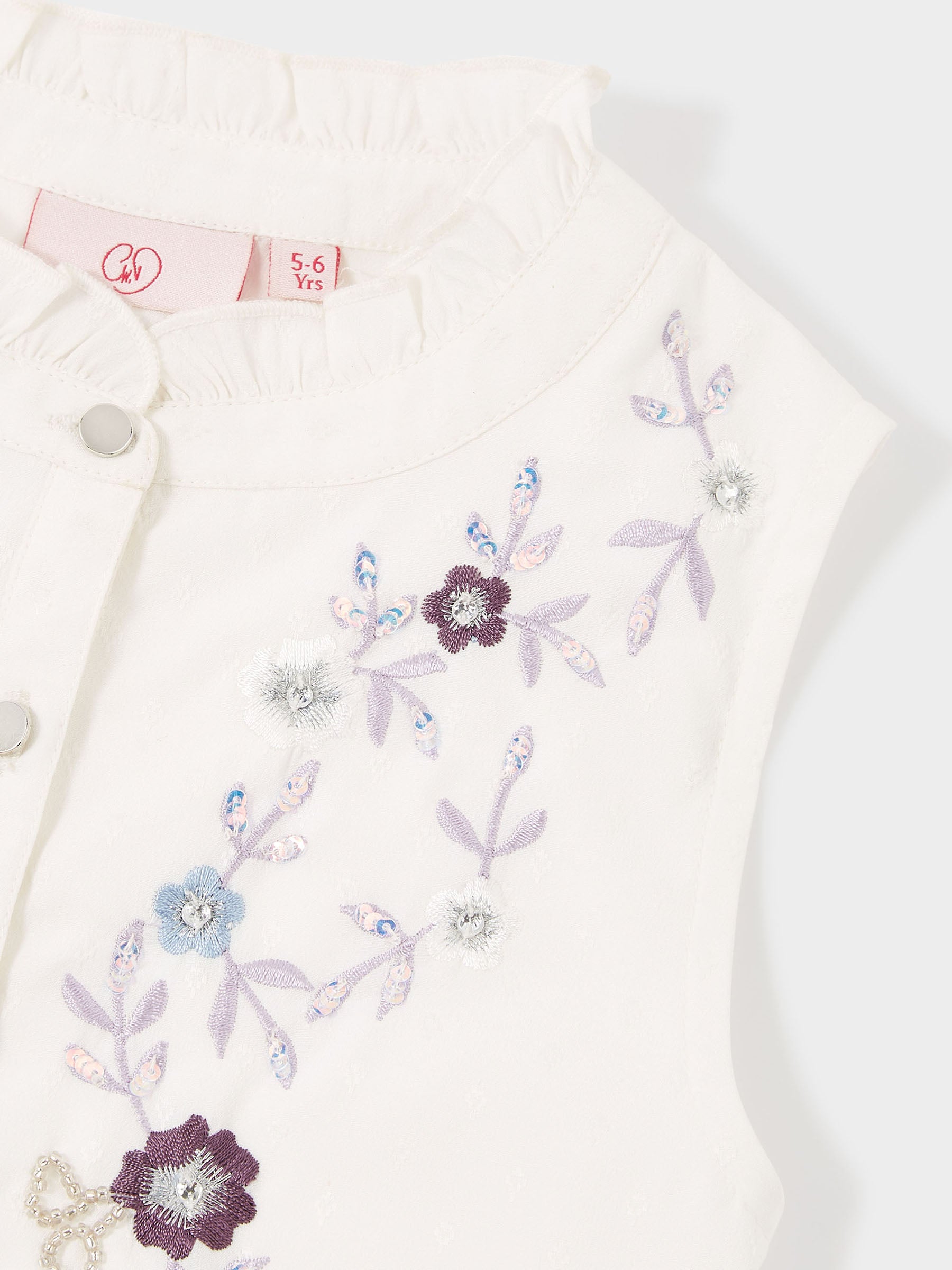 Olivia Eliza Embroidered Top