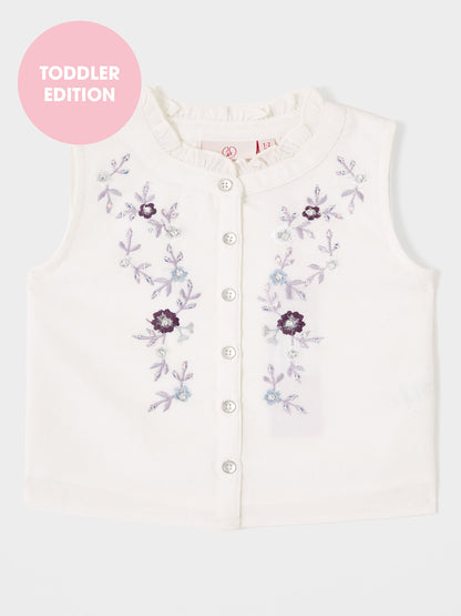 Olivia Eliza Embroidered Top