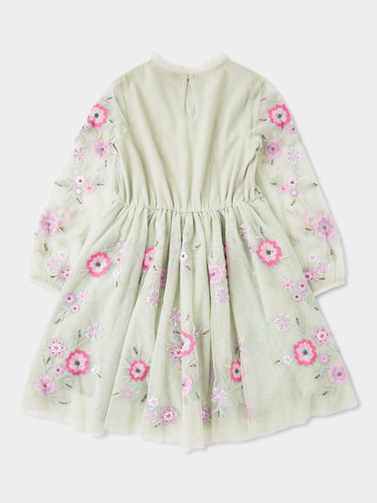 GWD Jazz Sage Embroidered Dress