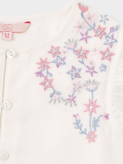 Gracie Embroidered Top