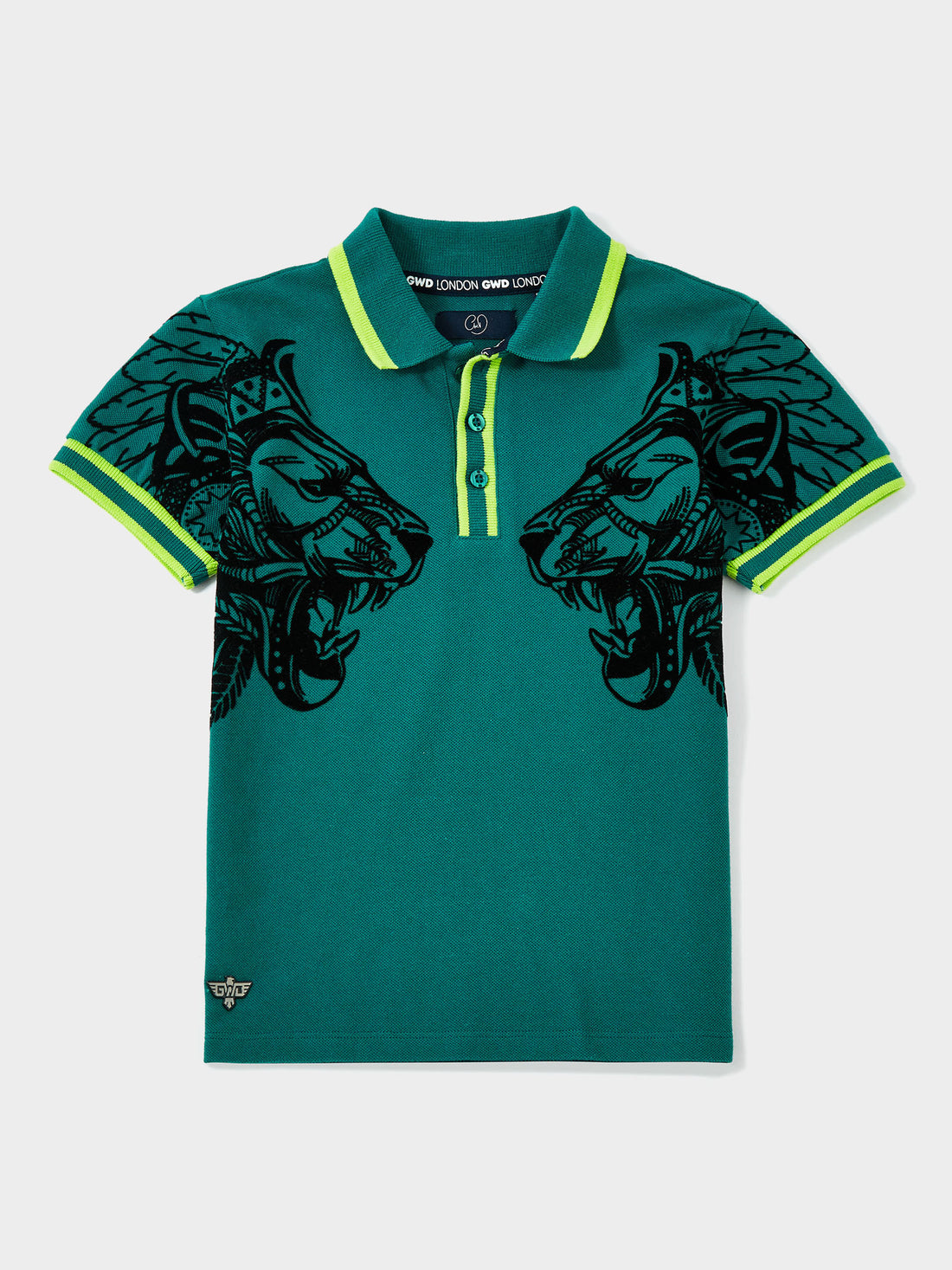 Leo Flocked Polo