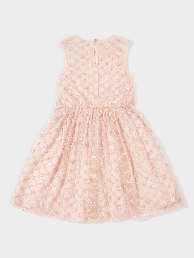 GWD Lilibetta Embellished Dress Peach