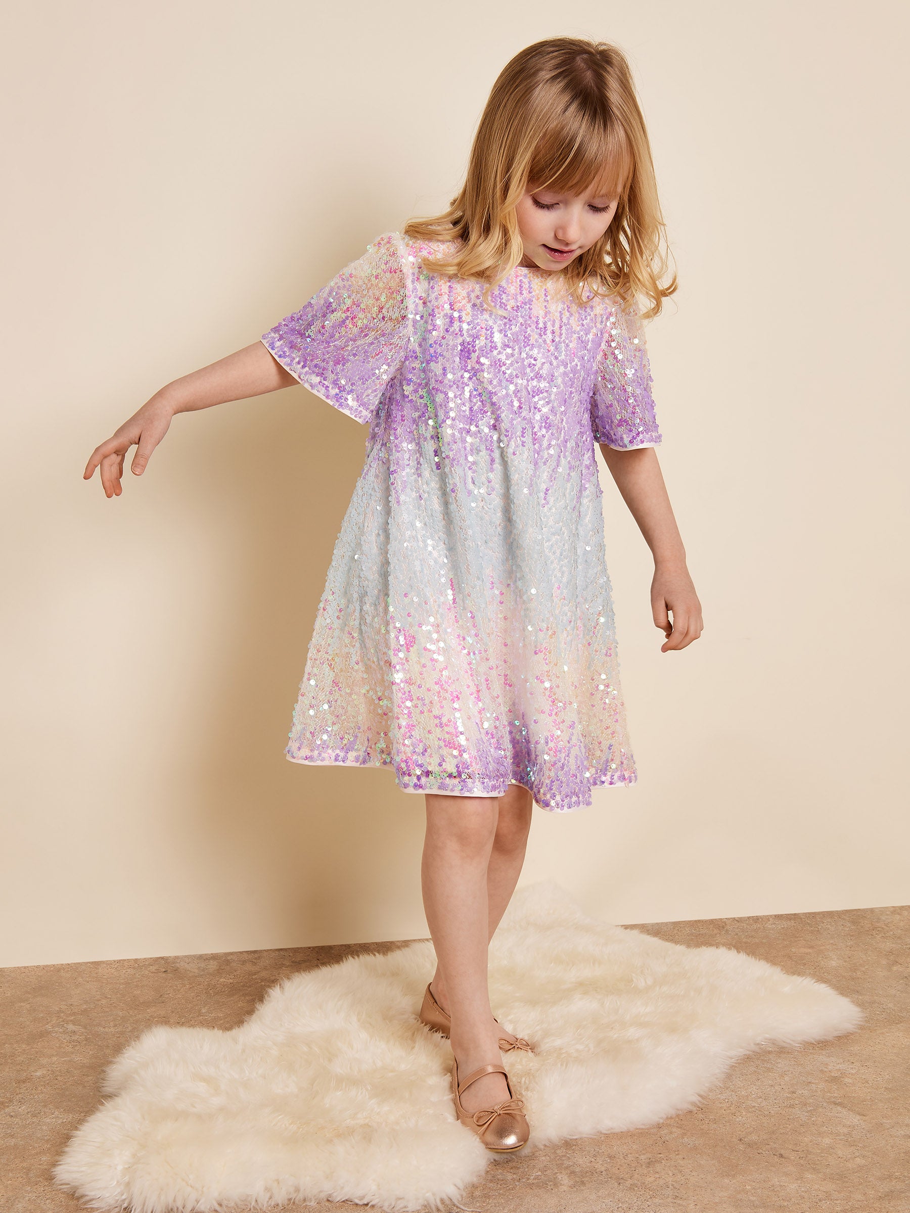 Childs sequin dress hotsell