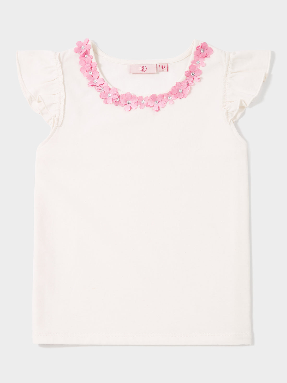 Hayley Nora Embroidered T-Shirt | GWD Fashion