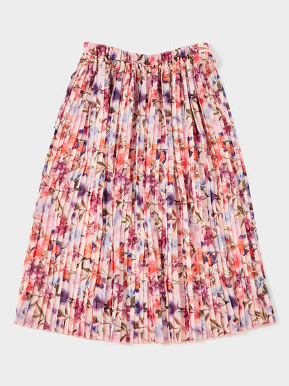 Heather Pleated Skirt