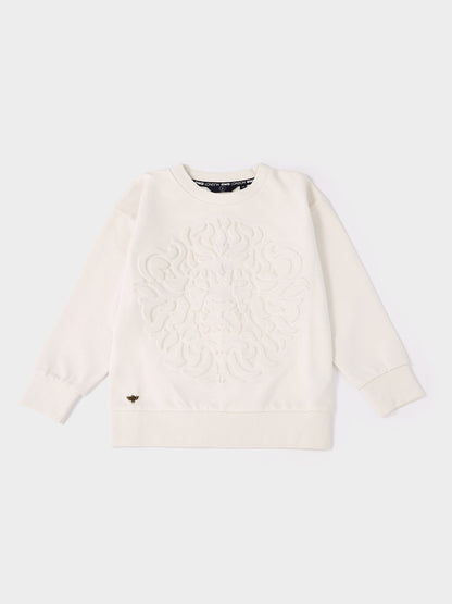 Marco Embossed Lion Sweater