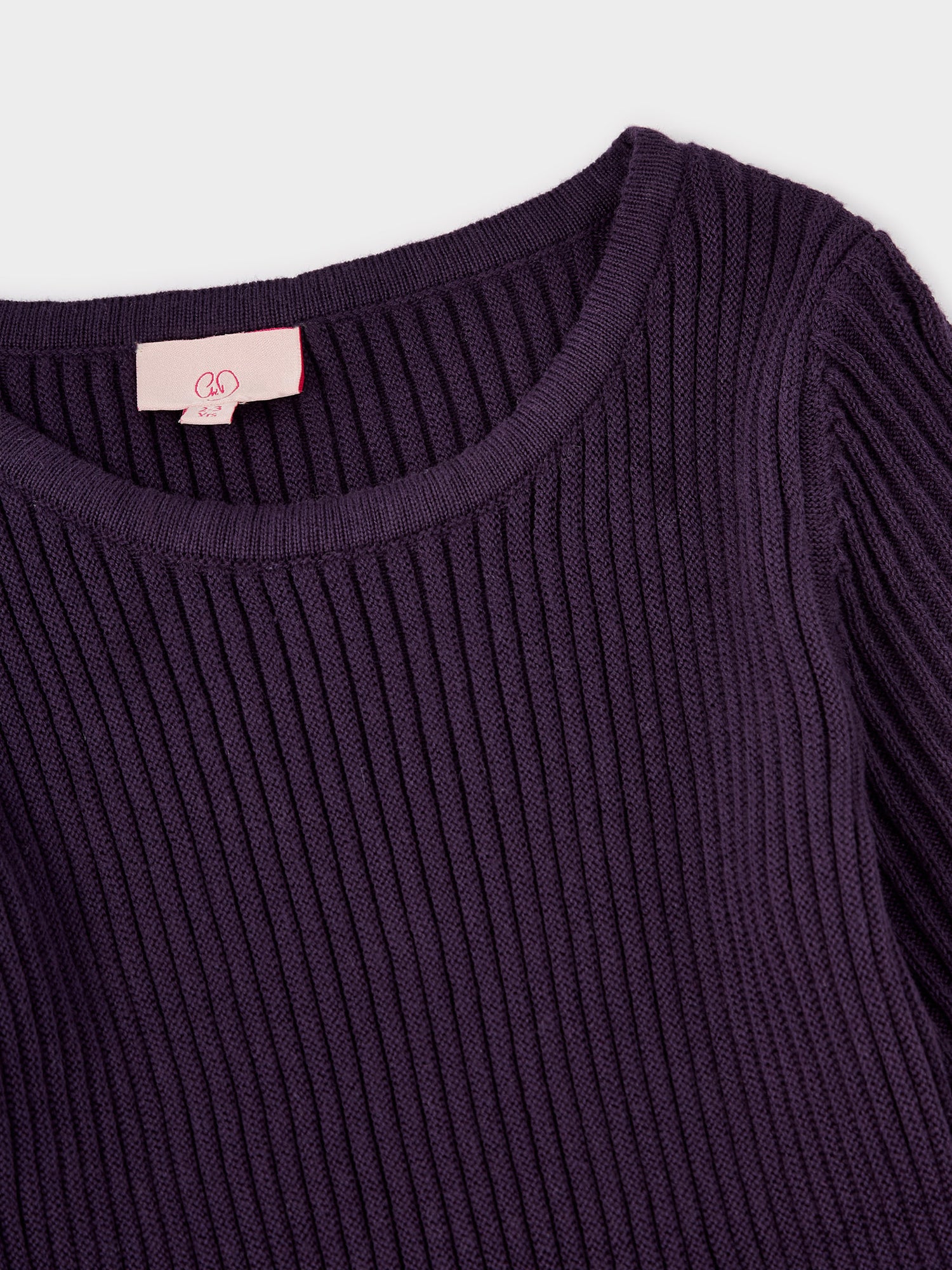 Sion Purple Knitted Dress