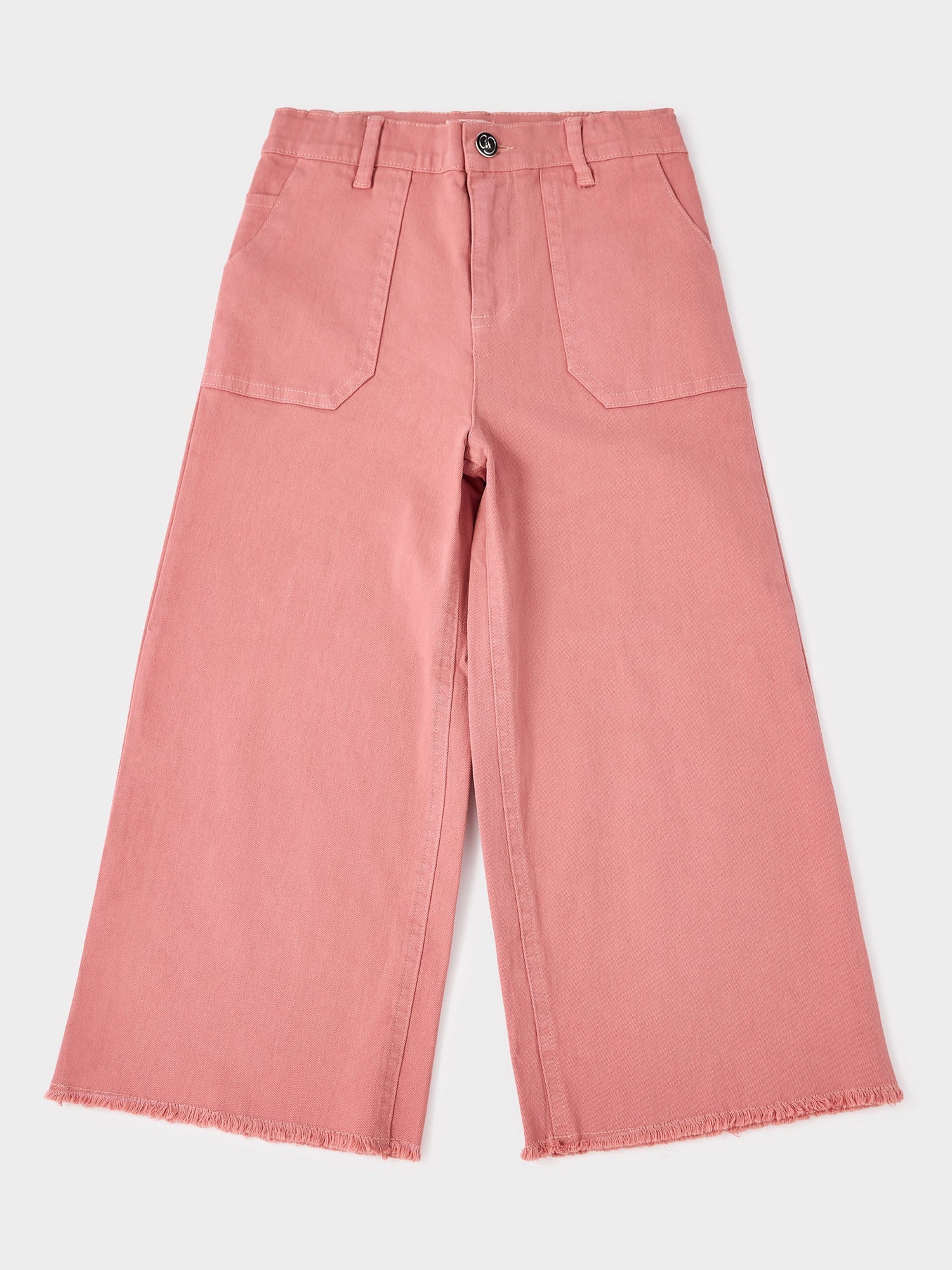 GWD Grace Pink Wide Leg Jean
