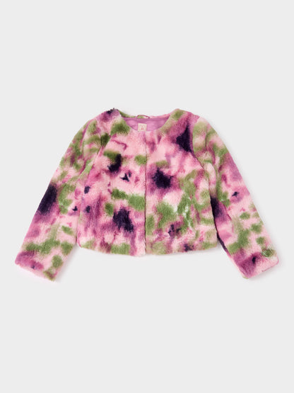 Reece Printed Fur Jacket | GWD Fashion