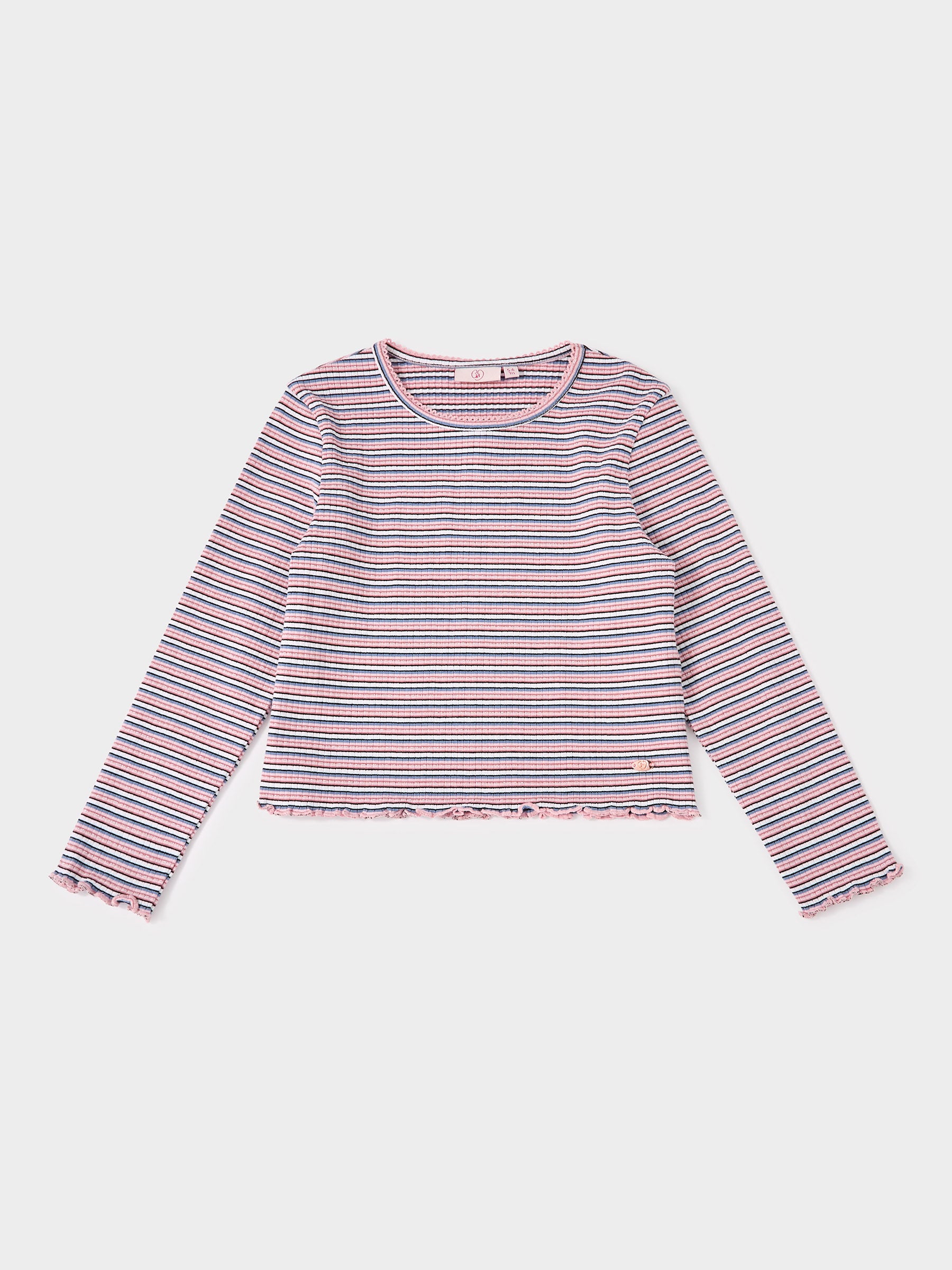 Maybel Yarn Dyed Stripe Jersey Top