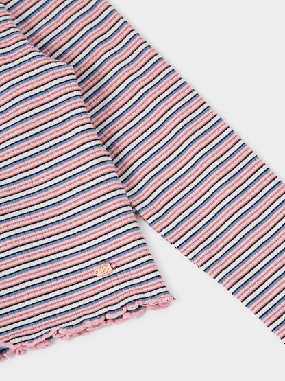 Maybel Yarn Dyed Stripe Jersey Top