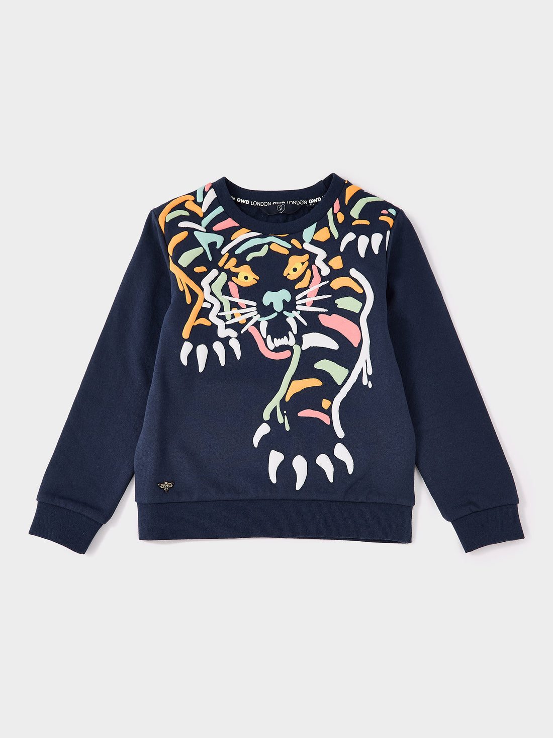 GWD Merlin Multicolour Tiger Print Sweater