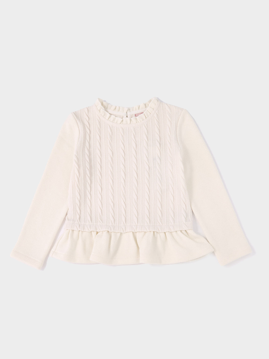 Sue Cream Knitted Jumper | GWD Fashion