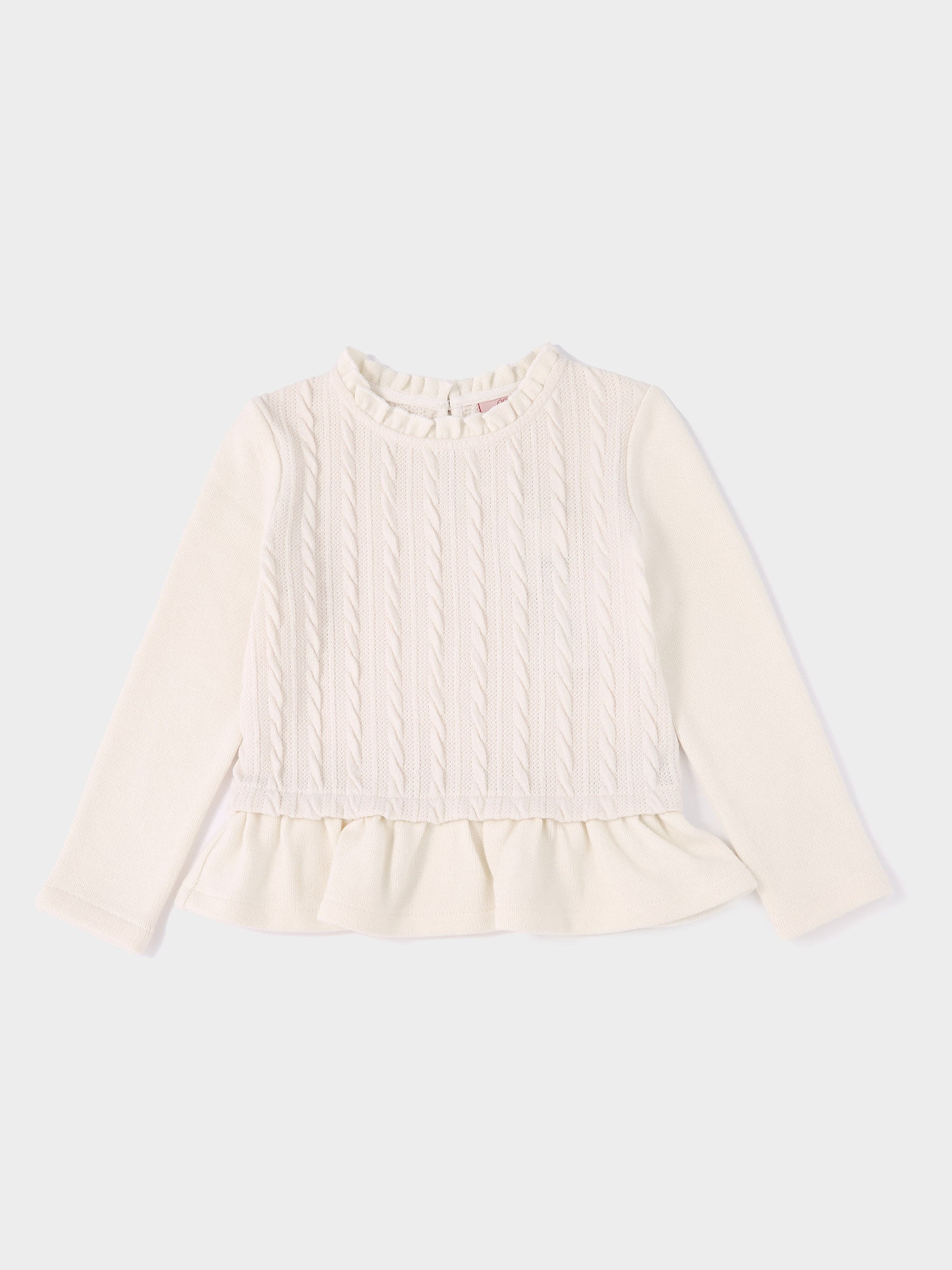 Sue Cream Knitted Jumper | GWD Fashion