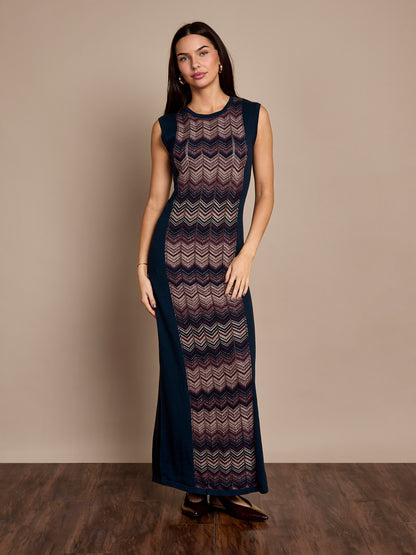 Corinne Knitted Maxi Dress