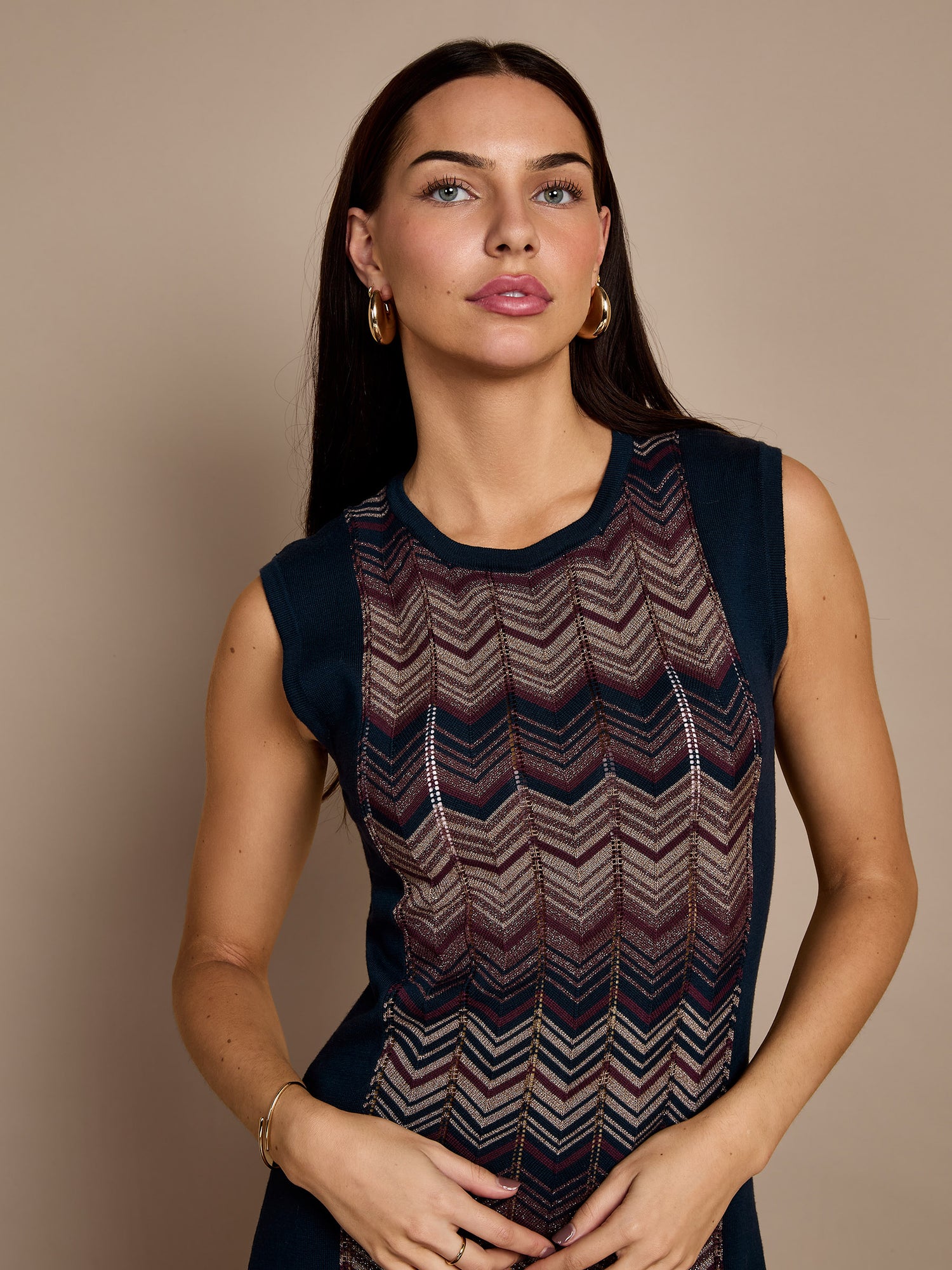 Corinne Knitted Maxi Dress