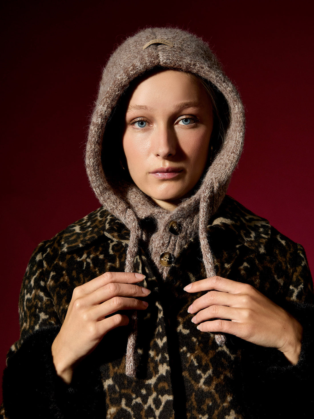 The Harper Knit Hooded Snood Collection