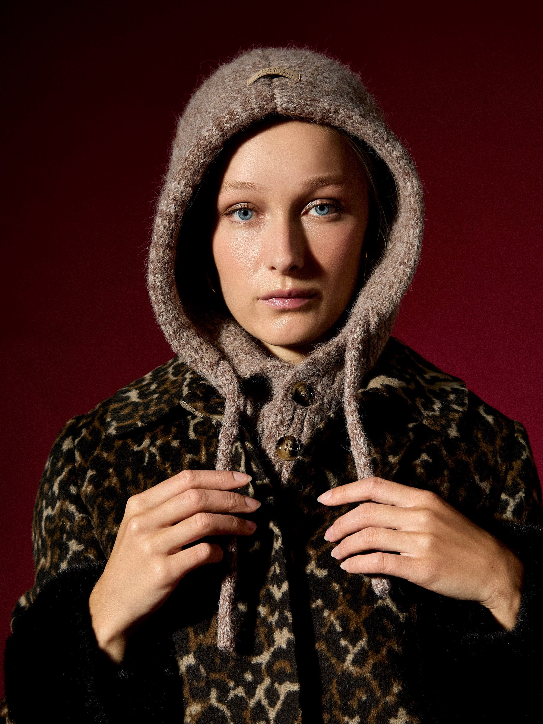 The Harper Knit Hooded Snood Collection