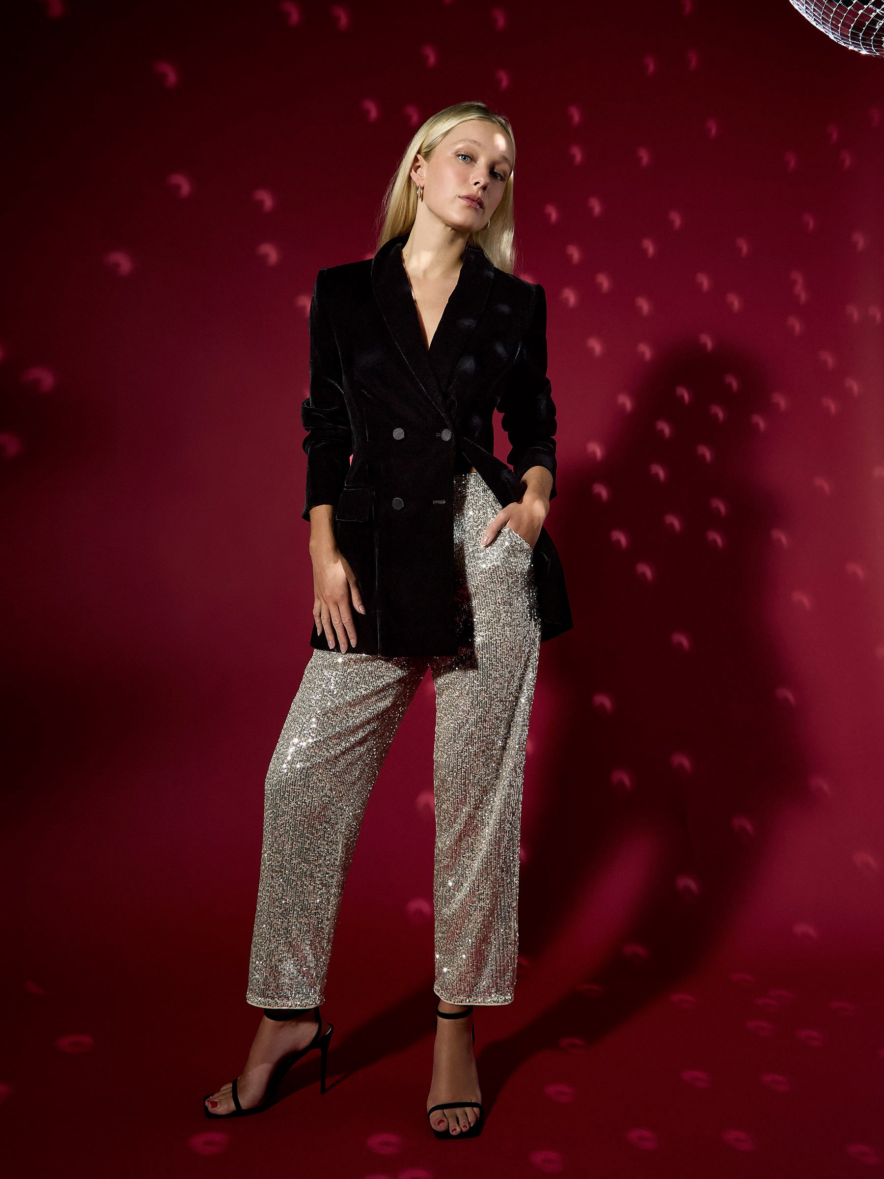Sequin Trousers