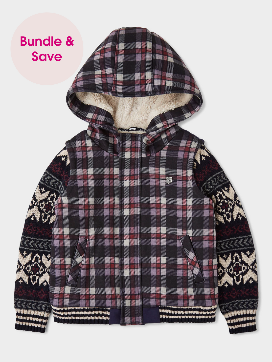 GWD Alby Hooded Fleece Lined Jacket