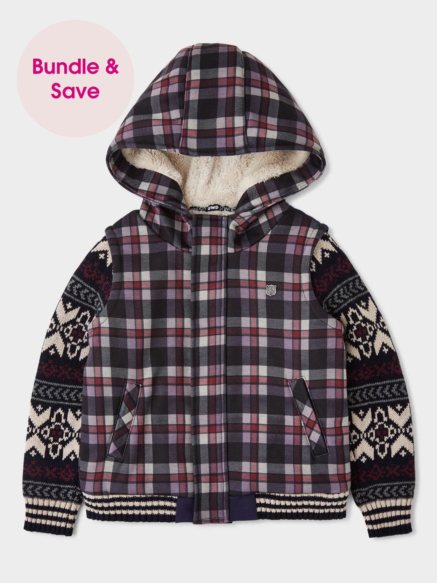 GWD Alby Hooded Fleece Lined Jacket