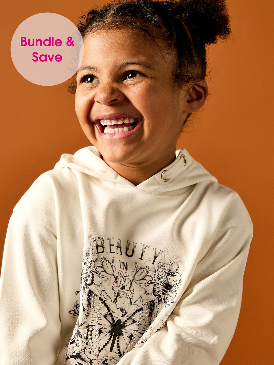 GWD Sunny Butterfly Print Sweatshirt Hoody